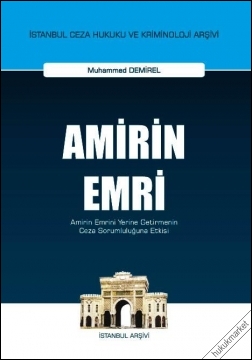 Kitap Kapağı  Amirin Emri