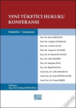 Kitap Kapağı  Yeni Tüketici Hukuku Konferansı