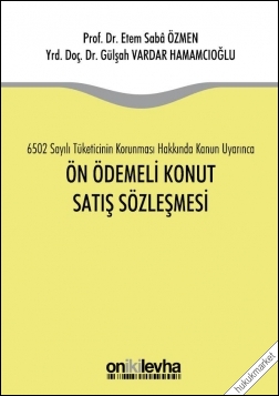 Kitap Kapağı  Ön Ödemeli Konut Satışı Sözleşmesi