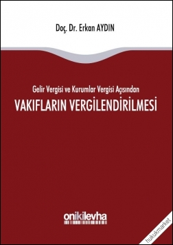 Kitap Kapağı  Vakıfların Vergilendirilmesi