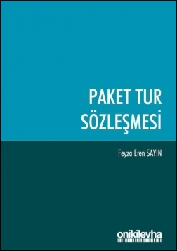 Kitap Kapağı  Paket Tur Sözleşmesi
