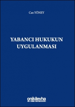 Kitap Kapağı  Yabancı Hukukun Uygulanması