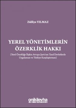 Kitap Kapağı  Yerel Yönetimlerin Özerklik Hakkı