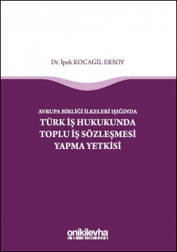 Kitap Kapağı  Avrupa Birliği İlkeleri Işığında Türk İş Hukukunda Toplu İş Sözleşmesi Yapma Yetkisi