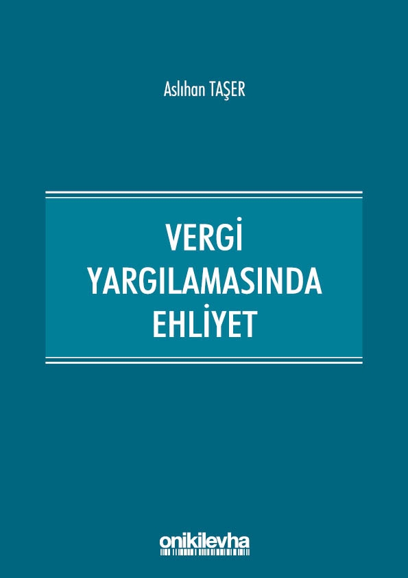 Kitap Kapağı  Vergi Yargılamasında Ehliyet