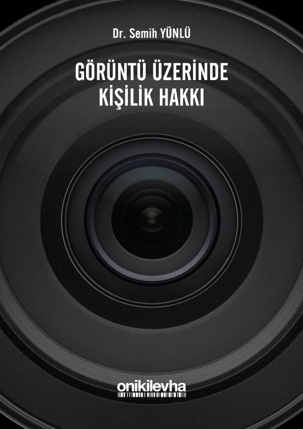 Kitap Kapağı  Görüntü Üzerinde Kişilik Hakkı