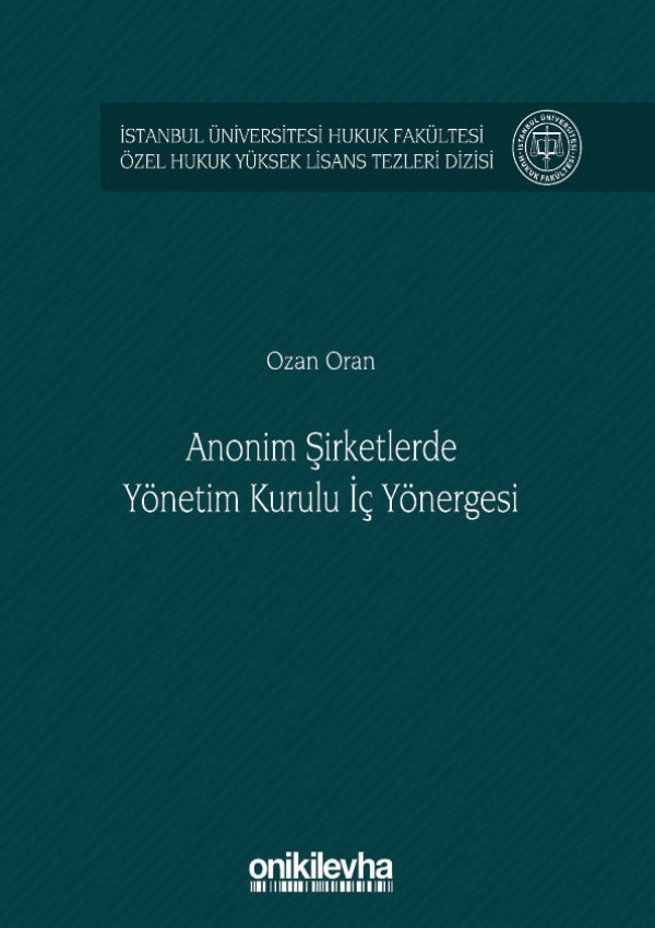 Kitap Kapağı  Anonim Şirketlerde Yönetim Kurulu İç Yönergesi