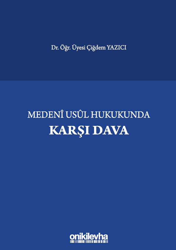 Kitap Kapağı  Medeni Usul Hukukunda Karşı Dava