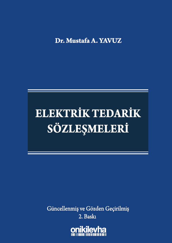Kitap Kapağı  Elektrik Tedarik Sözleşmeleri