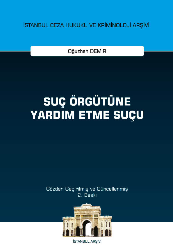 Kitap Kapağı  Suç Örgütüne Yardım Etme Suçu