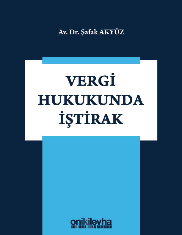 Kitap Kapağı  Vergi Hukukunda İştirak