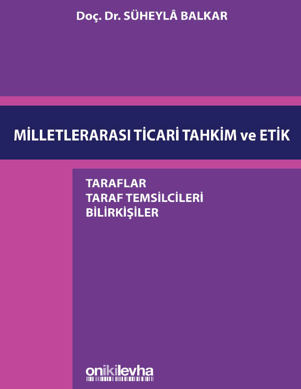 Kitap Kapağı  Milletlerarası Ticari Tahkim ve Etik