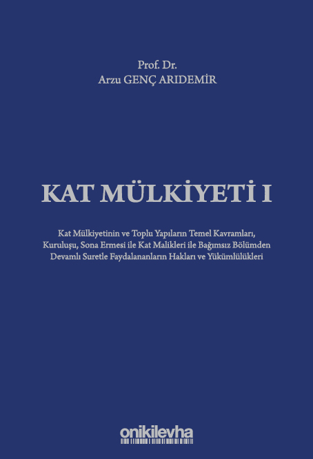 Kitap Kapağı  Kat Mülkiyeti I