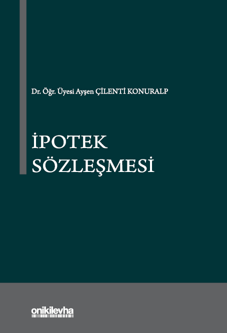 Kitap Kapağı  İpotek Sözleşmesi