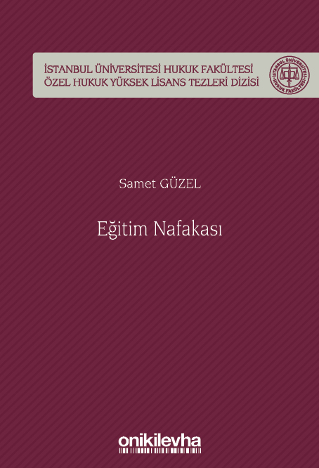 Kitap Kapağı  Eğitim Nafakası