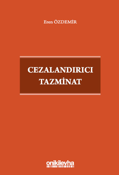 Kitap Kapağı  Cezalandırıcı Tazminat