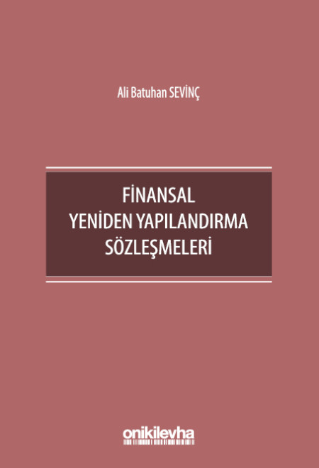 Kitap Kapağı  Finansal Yeniden Yapılandırma Sözleşmeleri