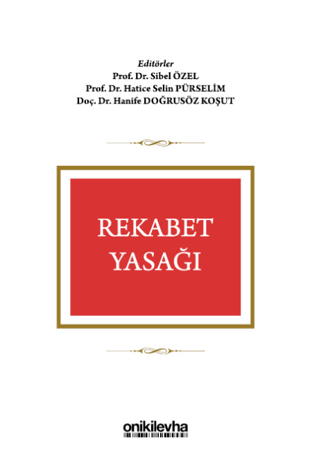 Kitap Kapağı  Rekabet Yasağı