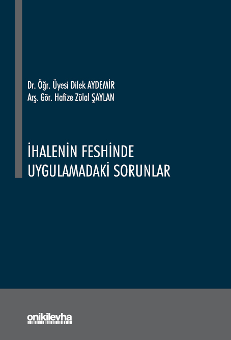 Kitap Kapağı  İhalenin Feshinde Uygulamadaki Sorunlar