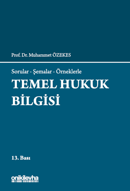 Kitap Kapağı  Temel Hukuk Bilgisi