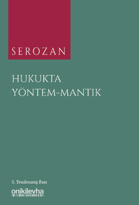 Kitap Kapağı  Serozan Hukukta Yöntem - Mantık