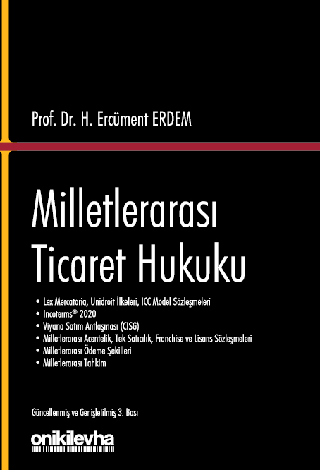 Kitap Kapağı  Milletlerarası Ticaret Hukuku