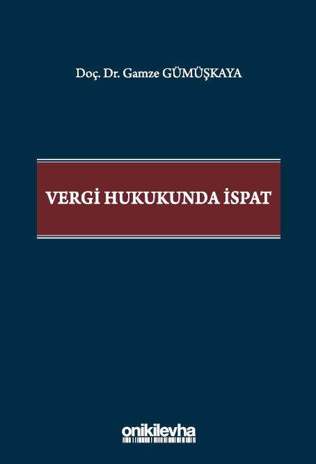 Kitap Kapağı  Vergi Hukukunda İspat